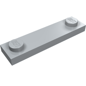 41740 - Plate, Modified 1 x 4 with 2 Studs with Groove