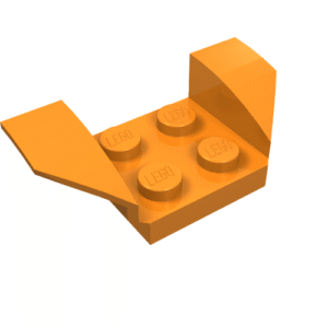 41854 - Vehicle, Mudguard 2 x 4 with Flared Wings