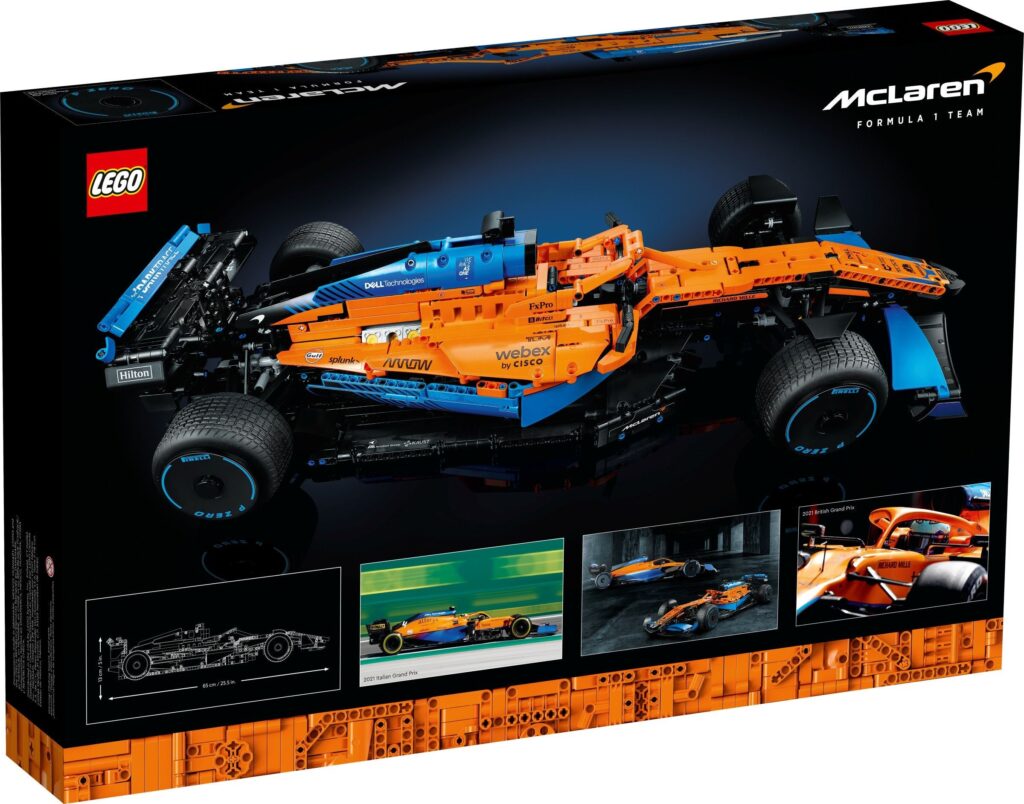 LEGO® Technic™ McLaren Formula 1™ Race Car 42141 Model Building Kit (1,434 Pieces) - Afbeelding 6
