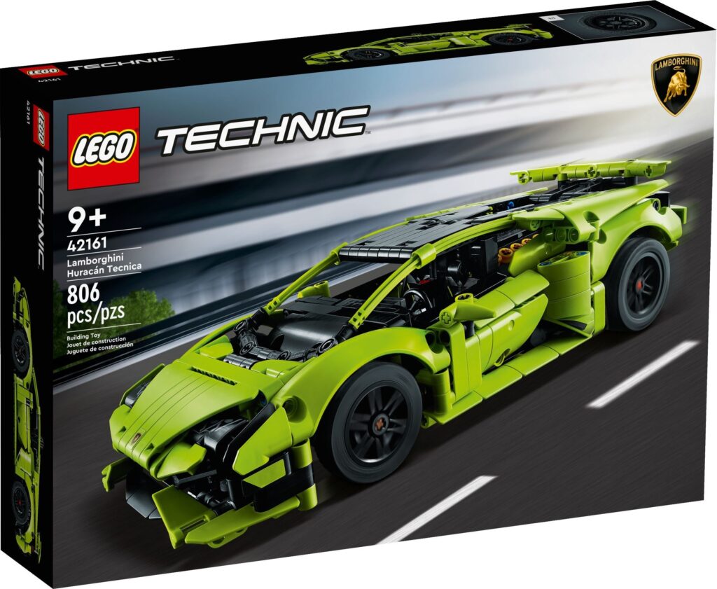 LEGO® Technic™ Lamborghini Huracán Tecnica 42161 Building Toy Set (806 Pieces) - Afbeelding 2