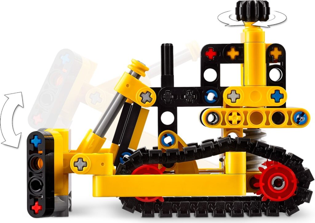 LEGO® Technic™ Heavy-Duty Bulldozer Set 42163 - Afbeelding 3