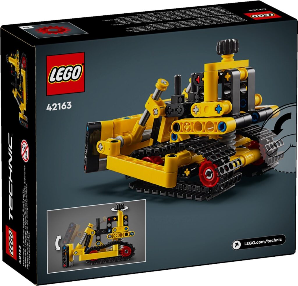 LEGO® Technic™ Heavy-Duty Bulldozer Set 42163 - Afbeelding 5