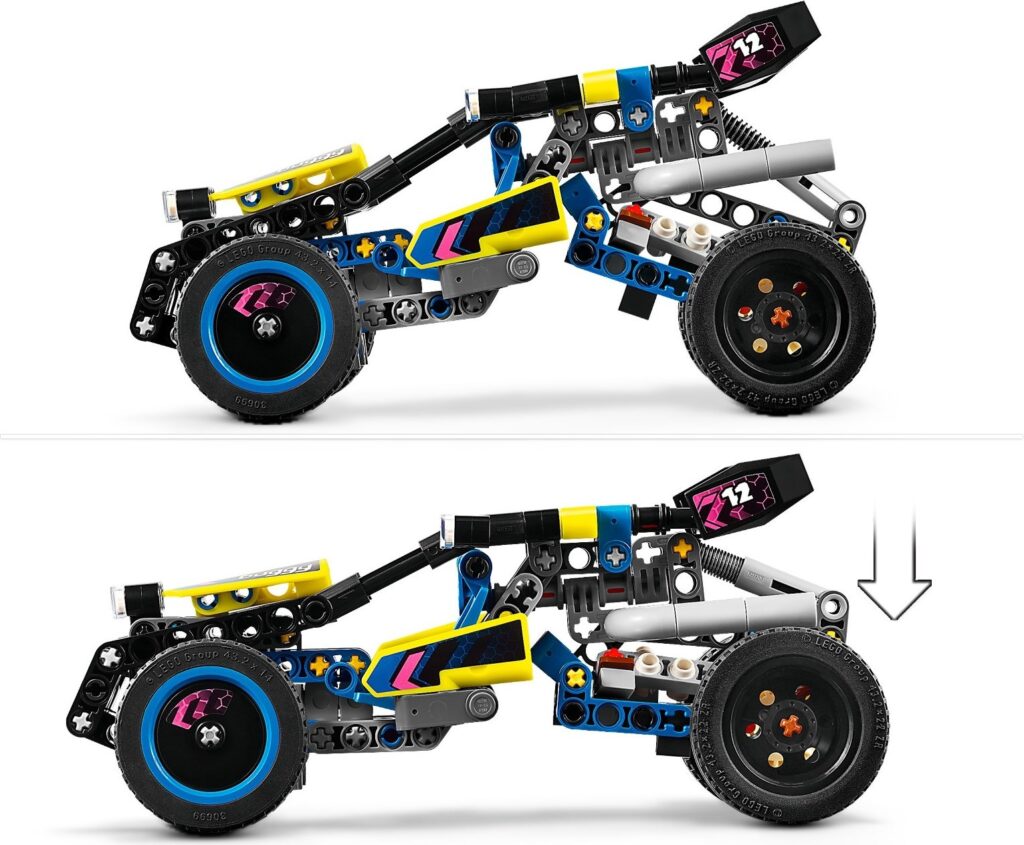 LEGO® Technic™ Off-Road Race Buggy Car Toy 42164 - Afbeelding 6