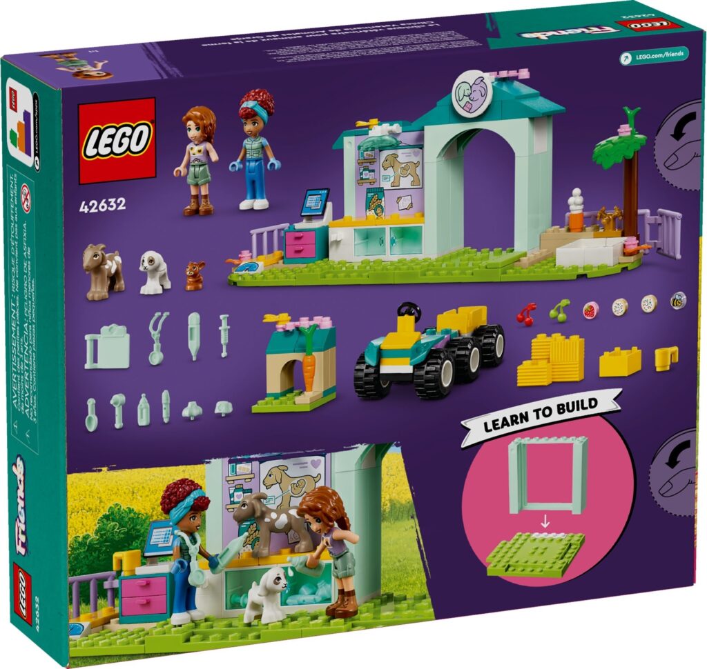 LEGO® Friends Farm Animal Vet Clinic Toy 42632 - Afbeelding 3