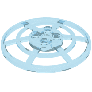 4285b - Dish 6 x 6 Inverted (Radar) Webbed - Type 2 (Underside Attachment Positions at 90 degrees)