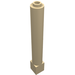 43888 - Support 1 x 1 x 6 Solid Pillar