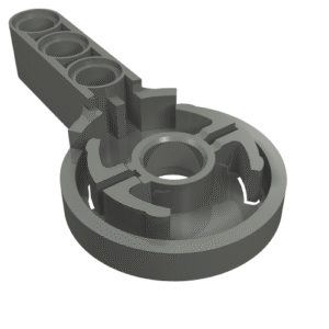 44224 - Technic Rotation Joint Disk with Large Pin Hole and 3L Liftarm Thick