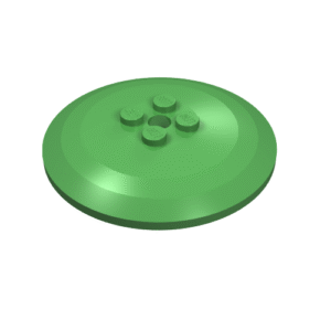 44375b - Dish 6 x 6 Inverted (Radar) - Solid Studs