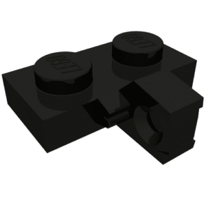 44567b - Hinge Plate 1 x 2 Locking with 1 Finger on Side without Bottom Groove