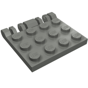 44570 - Hinge Plate 3 x 4 Locking Dual 2 Fingers