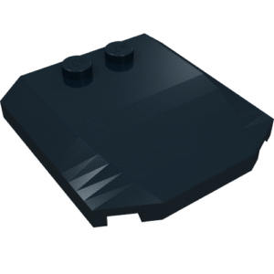 45677 - Wedge 4 x 4 x 2/3 Triple Curved