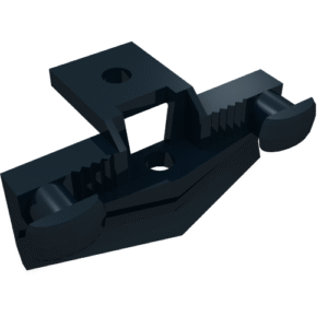 45708 - Train Buffer Beam with Rectangular Buffers and Plow