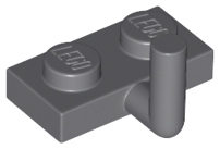 4623b - Plate, Modified 1 x 2 with Bar Arm Up (Horizontal Arm 5mm)