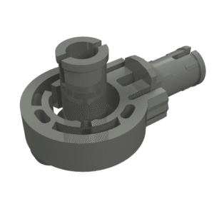 47455 - Technic Rotation Joint Ball Loop with 2 Perpendicular Pins with Friction