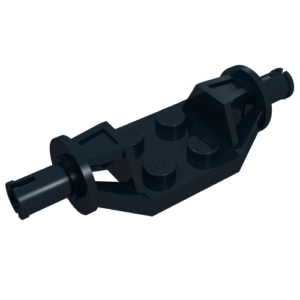47720 - Plate, Modified 2 x 2 with Wheels Holder Wide - Technic Pins
