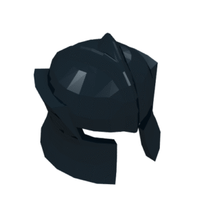 48493 - Minifigure, Headgear Helmet Castle Barbute with Angled Cheek Protection
