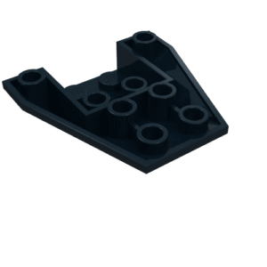 4855 - Wedge 4 x 4 Triple Inverted with Connections between 2 Studs