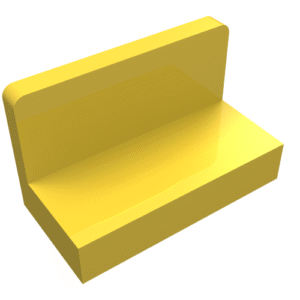 4865b - Panel 1 x 2 x 1 with Rounded Corners