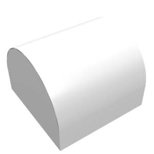 49307 - Slope, Curved 1 x 1 x 2/3 Double