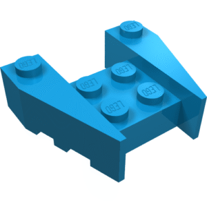 50373 - Wedge 3 1/2 x 4 with Stud Notches