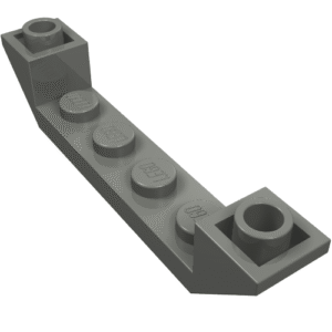 52501 - Slope, Inverted 45 6 x 1 Double with 1 x 4 Cutout