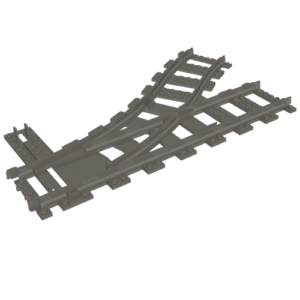 53407 - Train, Track Plastic (RC Trains) Switch Point Left