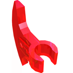 53454 - Minifigure, Weapon Axe Head with Clip