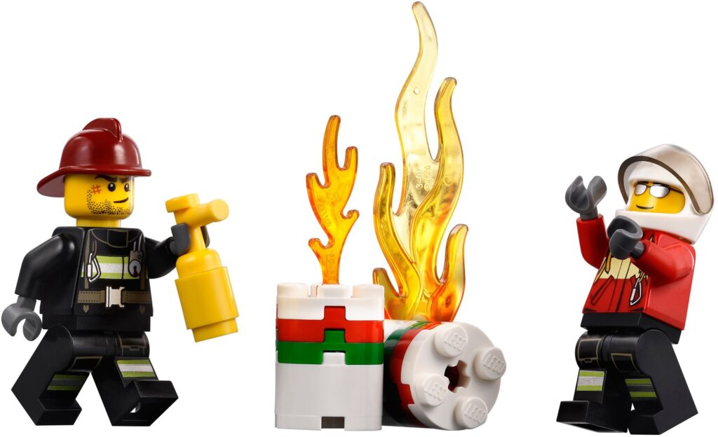 60010-2 - Fire Helicopter {Studs on Side Version} - Afbeelding 5