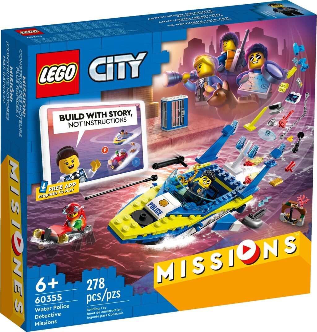 LEGO® City Water Police Detective Missions 60355 Building Kit (278 Pieces) - Afbeelding 2