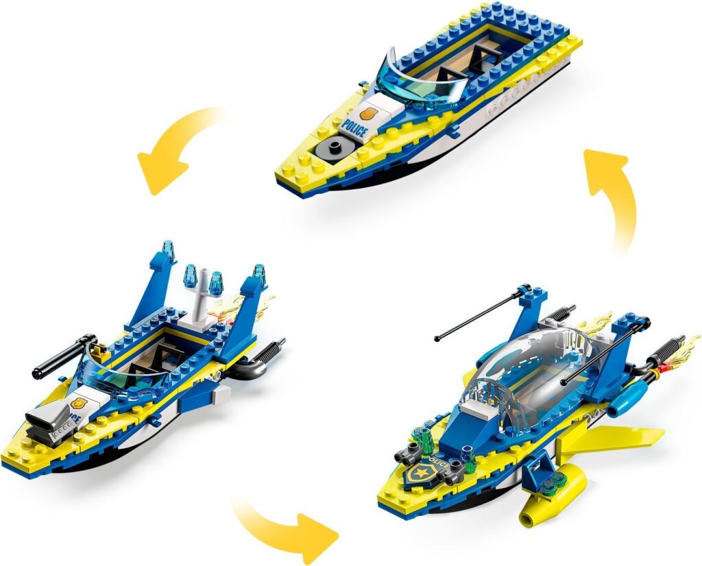 LEGO® City Water Police Detective Missions 60355 Building Kit (278 Pieces) - Afbeelding 3