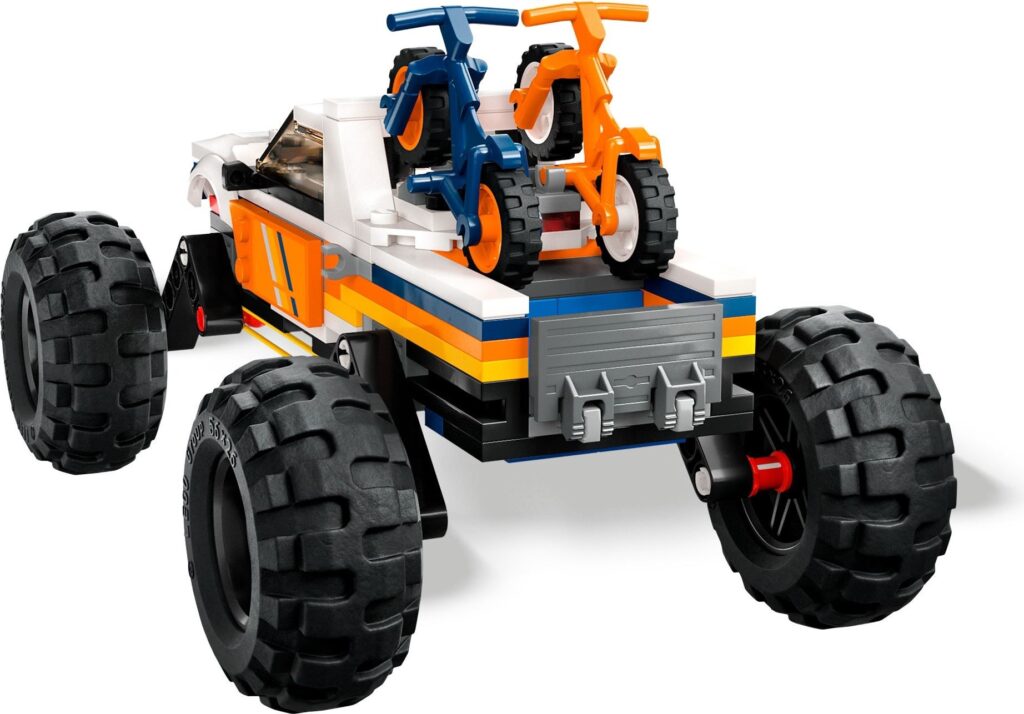 LEGO® City 4x4 Off-Roader Adventures 60387 Building Toy Set (252 Pieces) - Afbeelding 6