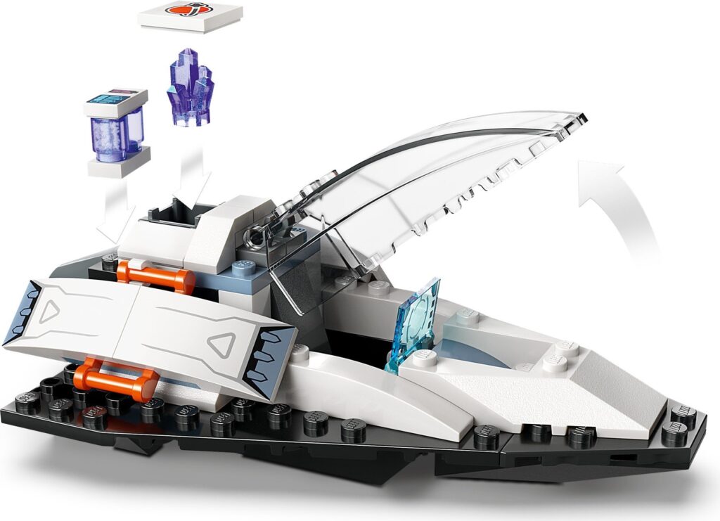 LEGO® City Spaceship and Asteroid Discovery Set 60429 - Afbeelding 4