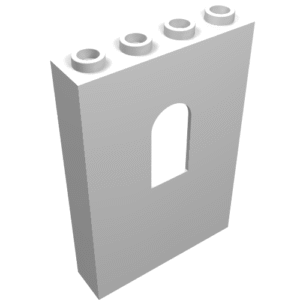 60808 - Panel 1 x 4 x 5 Wall with Window