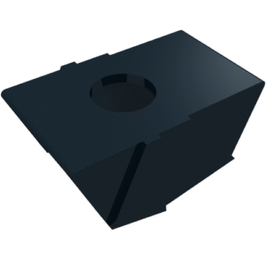61190b - Minifigure Armor Pauldron Plastic