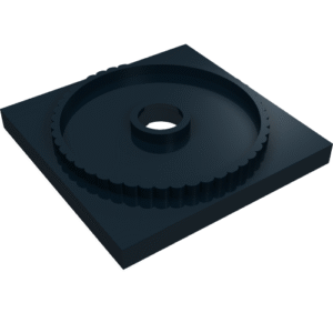 61485 - Turntable 4 x 4 Square Base, Locking