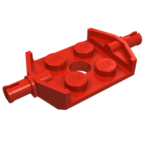 6157 - Plate, Modified 2 x 2 with Wheels Holder Wide and Hole