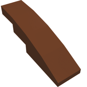 61678 - Slope, Curved 4 x 1