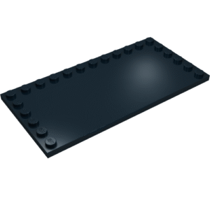6178 - Tile, Modified 6 x 12 with Studs on Edges