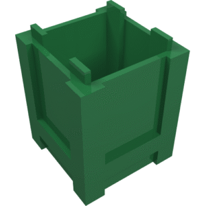 61780 - Container, Box 2 x 2 x 2 - Top Opening
