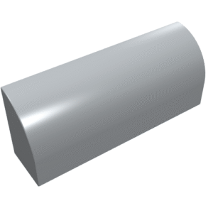6191 - Slope, Curved 1 x 4 x 1 1/3