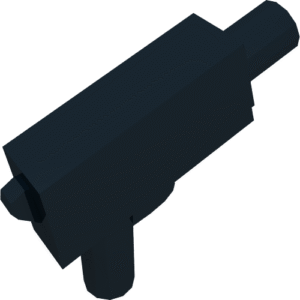 62885 - Minifigure, Weapon Gun, Pistol Automatic Medium Barrel