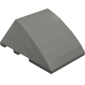 64225 - Wedge 4 x 3 Triple Curved No Studs