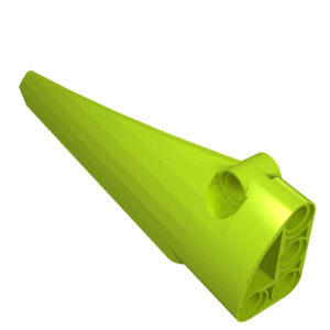 64393 - Technic, Panel Fairing # 6 Long Smooth, Side B