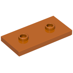 65509 - Plate, Modified 2 x 4 with 2 Studs (Double Jumper)