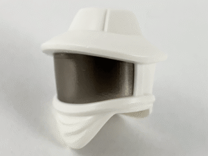 69938pb01 - Minifigure, Headgear Hat, Beekeeper with Molded Trans-Brown Visor Pattern