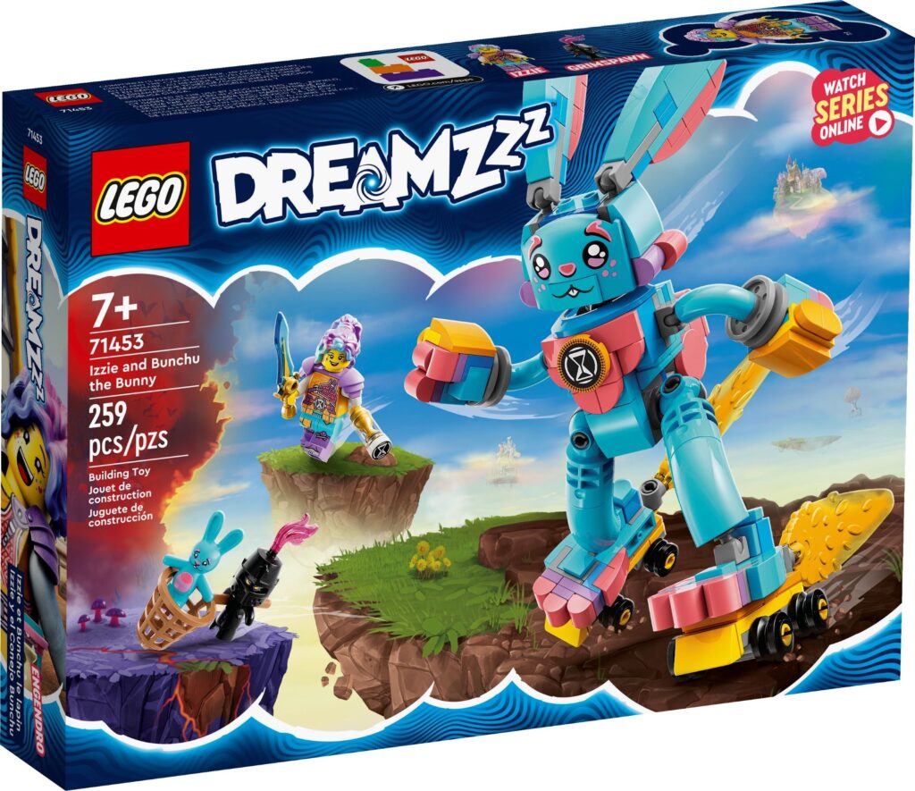 LEGO® DREAMZzz™ Izzie and Bunchu the Bunny 71453 Building Toy Set (259 Pieces) - Afbeelding 2