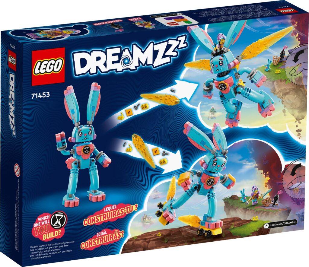 LEGO® DREAMZzz™ Izzie and Bunchu the Bunny 71453 Building Toy Set (259 Pieces) - Afbeelding 3