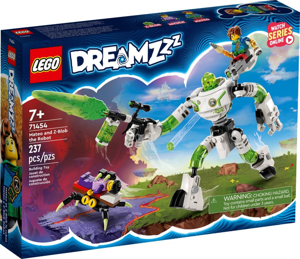 LEGO® DREAMZzz™ Mateo and Z-Blob the Robot 71454 Building Toy Set (237 Pieces) - Afbeelding 2