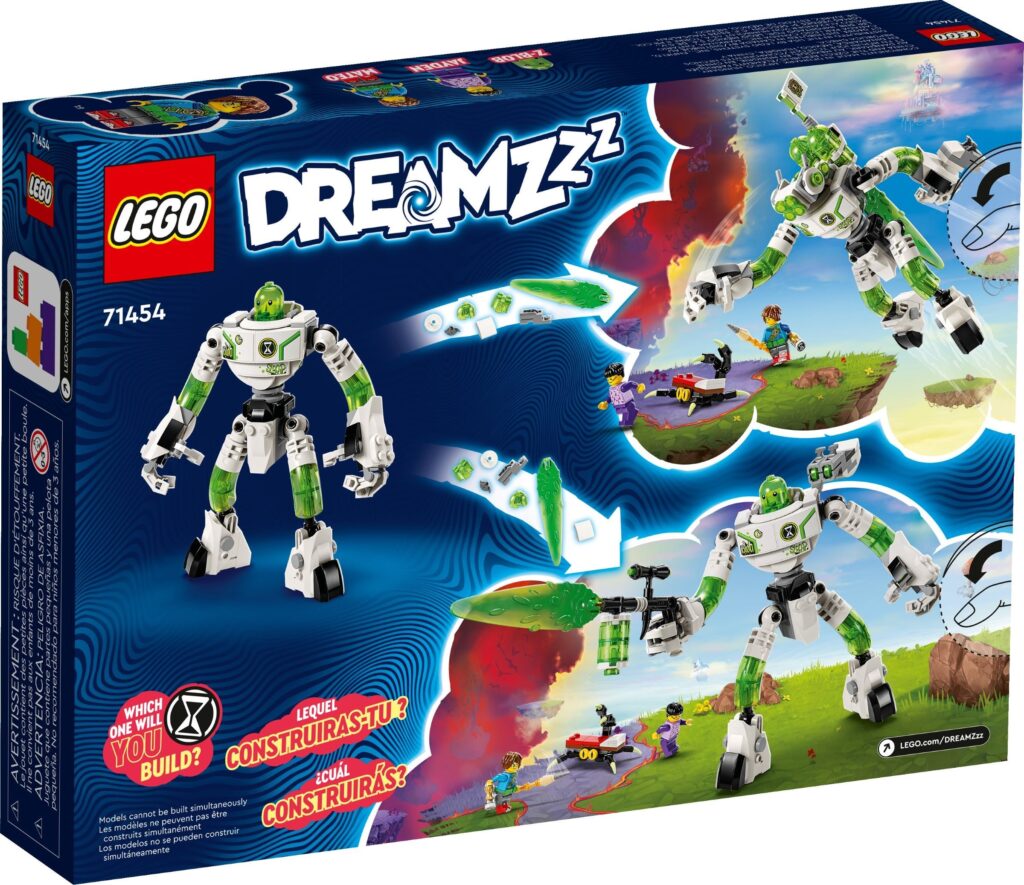 LEGO® DREAMZzz™ Mateo and Z-Blob the Robot 71454 Building Toy Set (237 Pieces) - Afbeelding 3