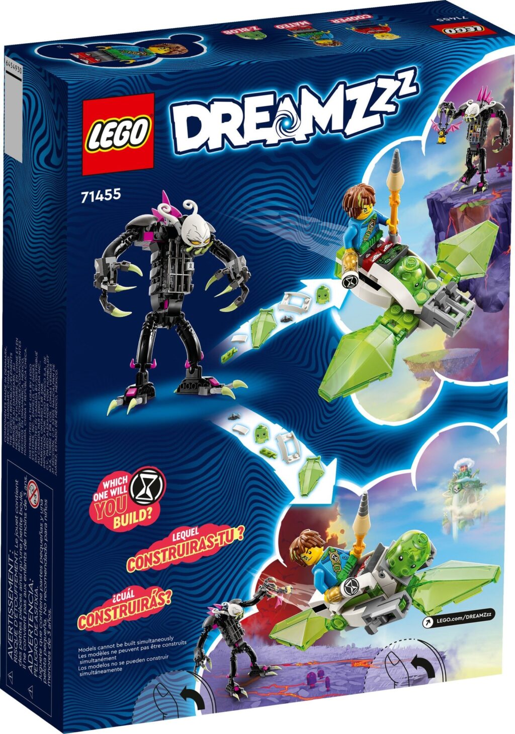 LEGO® DREAMZzz™ Grimkeeper the Cage Monster 71455 Building Toy Set (274 Pieces) - Afbeelding 3
